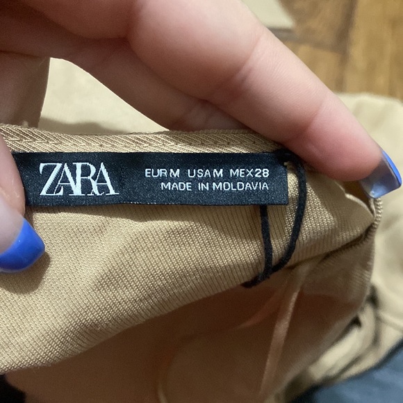 Zara Pleated Button Down Dress - Picture 6 of 7